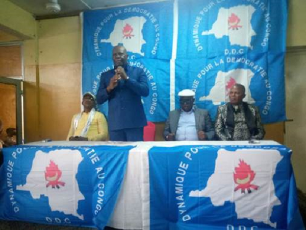 Cap sur les élections locales  DDC : Ingele Ifoto invite sa base à participer courageusement dans la gestion du pays 